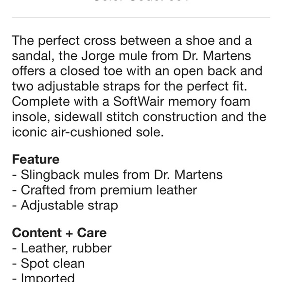 Dr.Martens Jorge II 
Unisex - size 8 men’s/ size 9 women - Picture 3 of 14